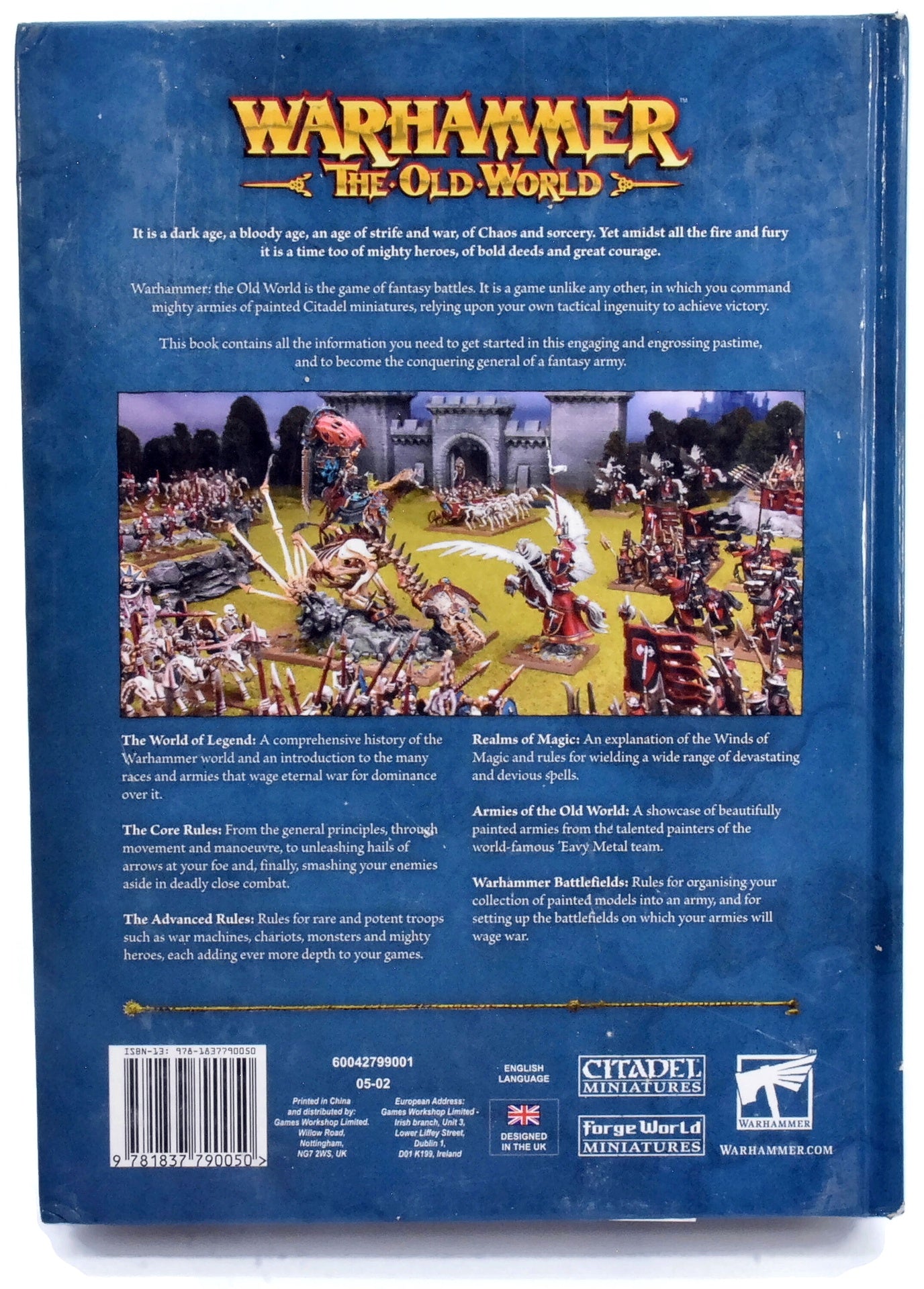 Warhammer FANTASY The Old World Rulebook (English) #1 2140