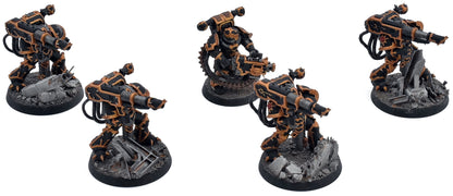 CHAOS SPACE MARINES 5 Havocs #1 WELL PAINTED Warhammer 40K 7377