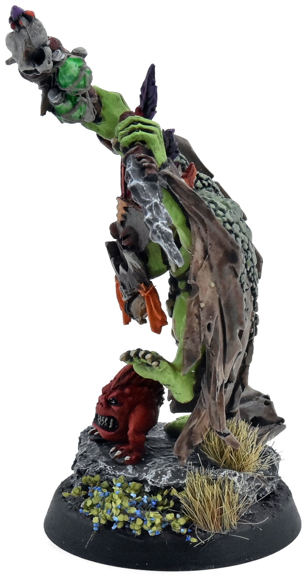 ORRUK WARCLANS Wurrgog Prophet #1 PRO PAINTED Warhammer Sigmar Oop 7384