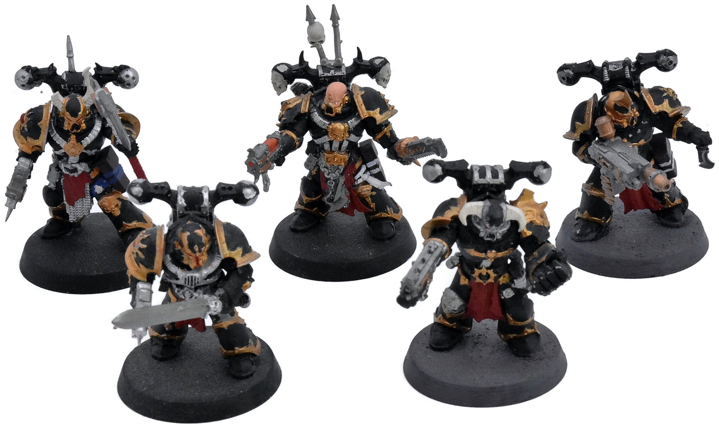 CHAOS SPACE MARINES 5 Legionaries #1 Warhammer 40K 8423