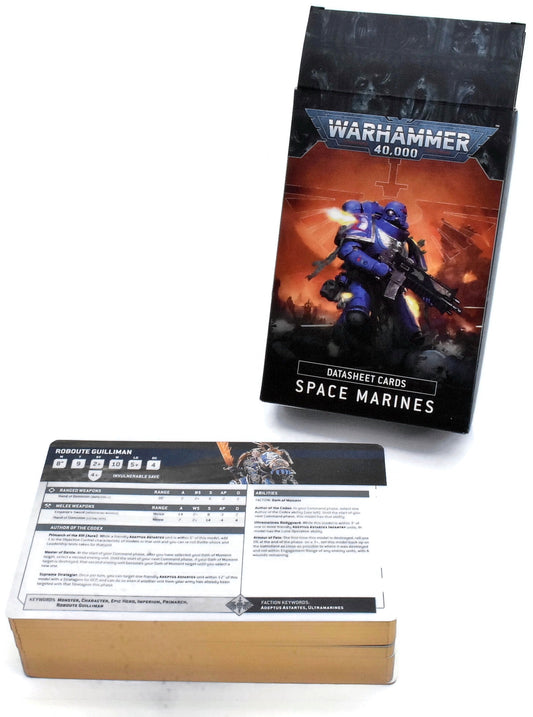40K Space Marines Datasheet Cards #1 Warhammer 40K 2188