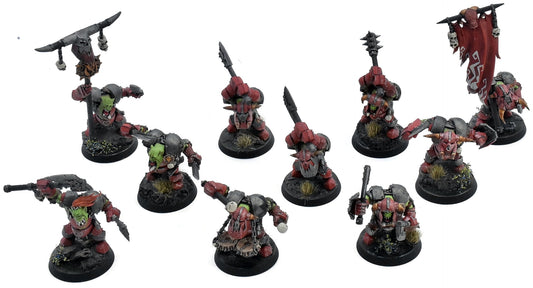 ORRUK WARCLANS 10 Ardboyz #1 PRO PAINTED Warhammer Sigmar 7414