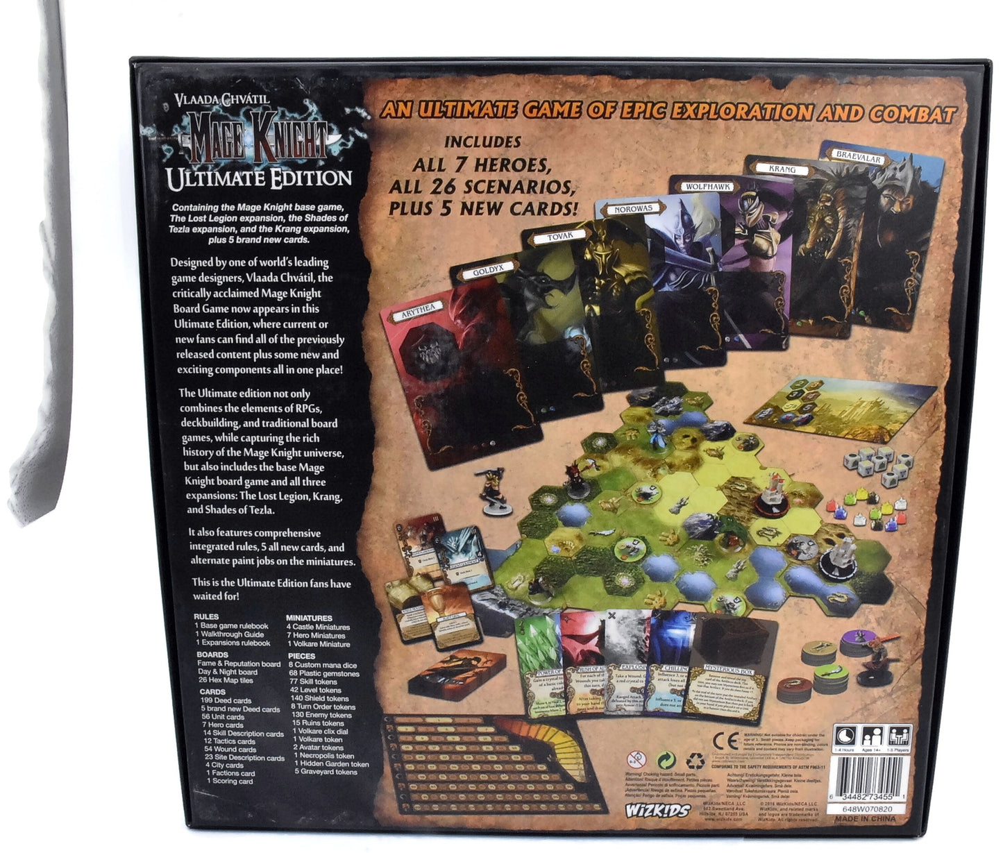 WARGAMES Mage Knight Ultimate edition #1 2201 Open Box