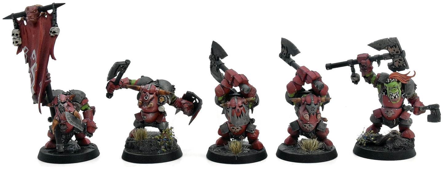 ORRUK WARCLANS 10 Ardboyz #1 PRO PAINTED Warhammer Sigmar 7414