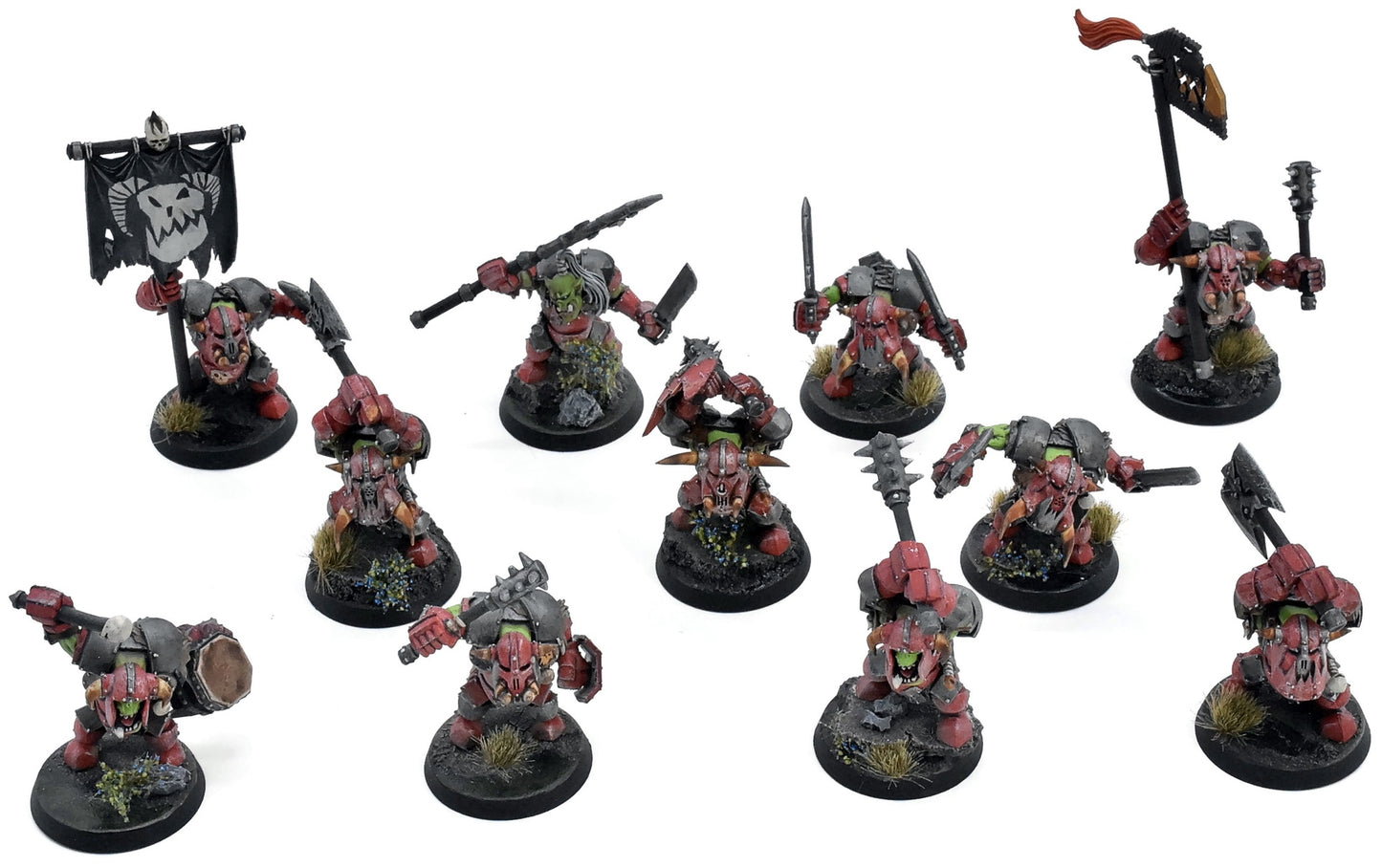 ORRUK WARCLANS 11 Ardboyz #2 PRO PAINTED Warhammer Sigmar 7421