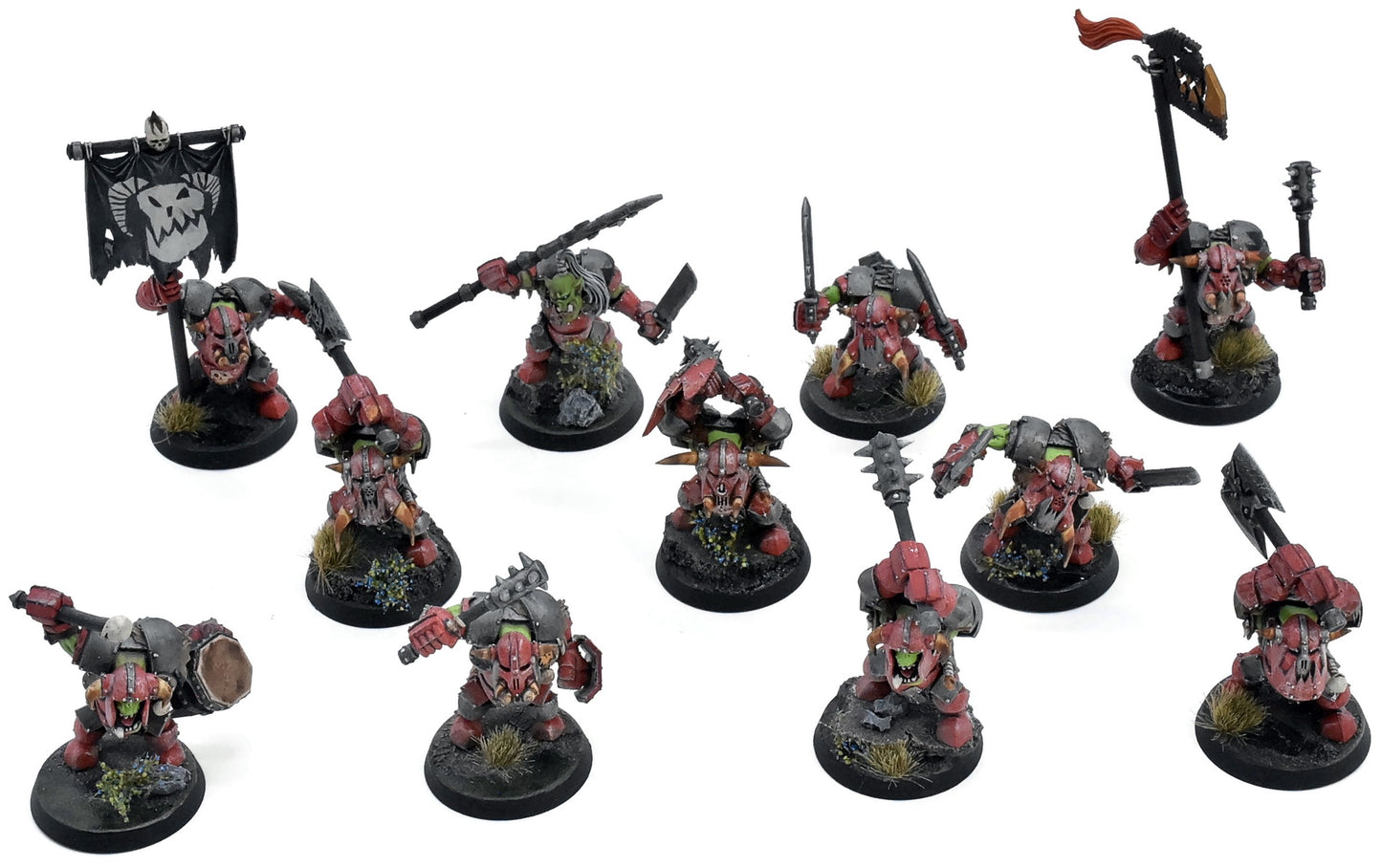 ORRUK WARCLANS 11 Ardboyz #2 PRO PAINTED Warhammer Sigmar 7421