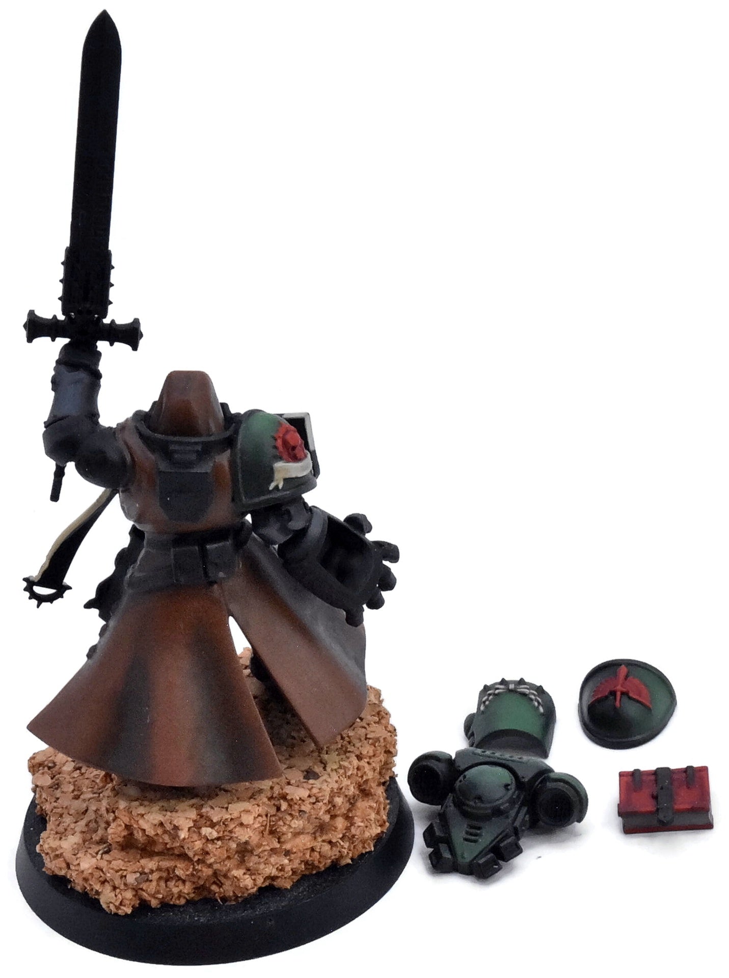 DARK ANGELS Primaris Chaplain #1 Warhammer 40K Converted 8461