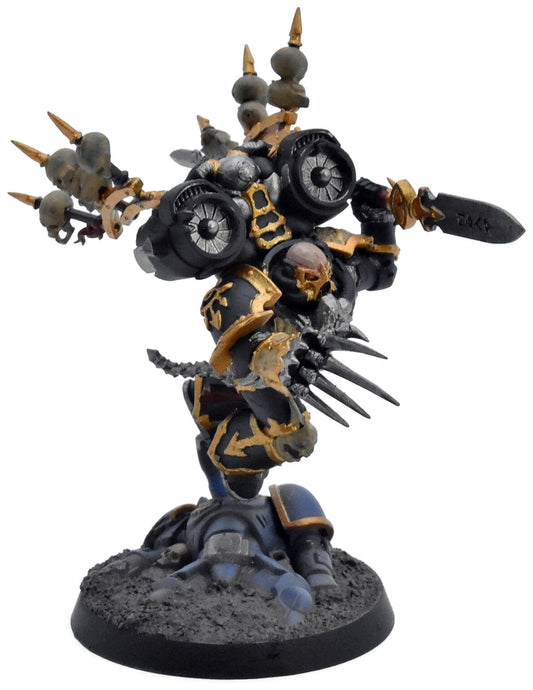 CHAOS SPACE MARINES Haarken Worldclaimer Herald #1 WELL PAINTED 40K 7490