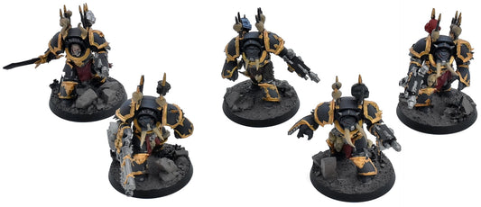 CHAOS SPACE MARINES 5 Chaos Terminators Squad #1 Warhammer 40K 7513