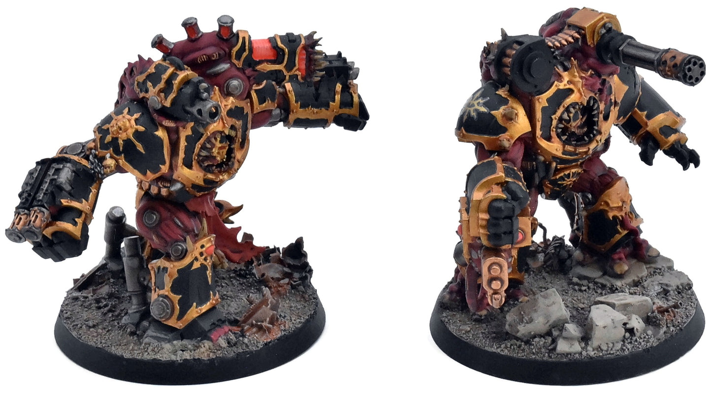 CHAOS SPACE MARINES Obliterator #1 WELL PAINTED Warhammer 40K 7520