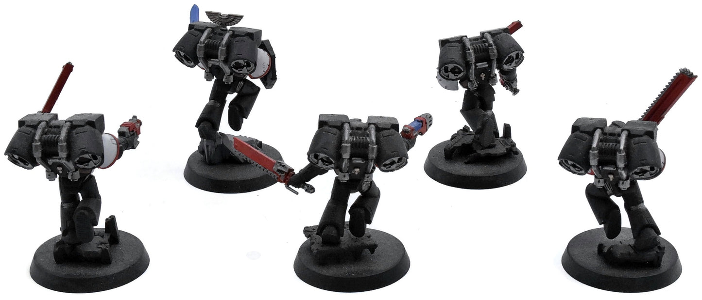 SPACE MARINES 5 Assault Marines Squad #1 Warhammer 40K 8584