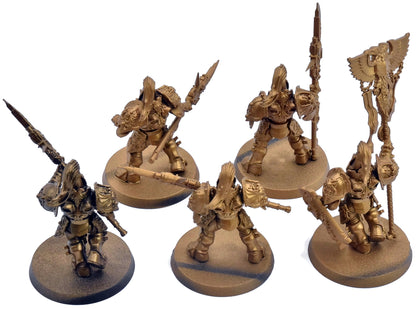 ADEPTUS CUSTODES 5 Custodian Guard Squad #1 Warhammer 40K 2355