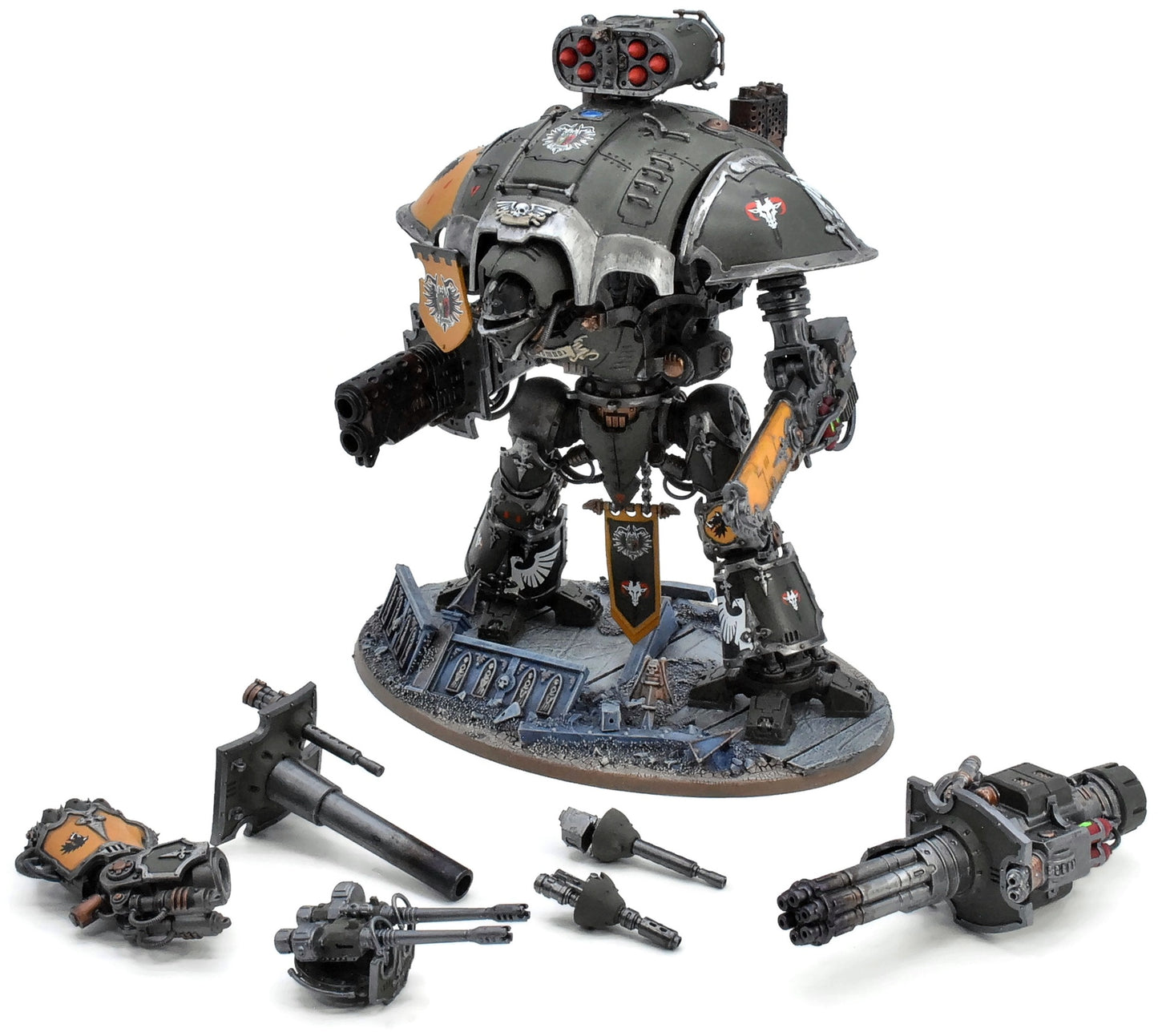 IMPERIAL KNIGHTS Imperial Knight Questoris #2 WELL PAINTED Warhammer 40K 7605