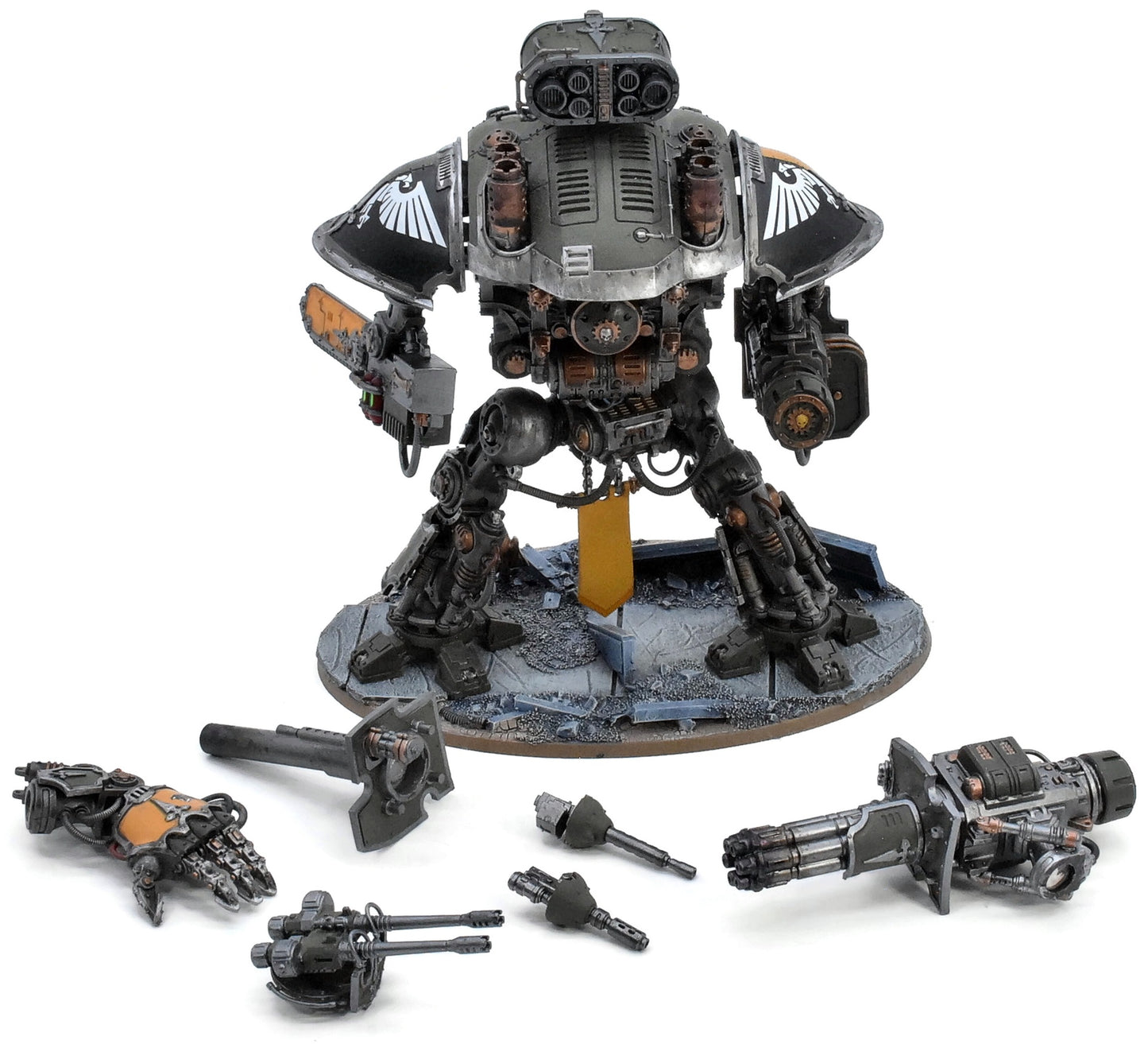 IMPERIAL KNIGHTS Imperial Knight Questoris #2 WELL PAINTED Warhammer 40K 7605