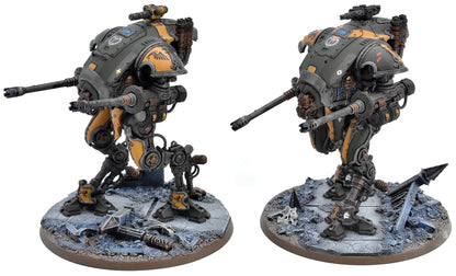 IMPERIAL KNIGHTS 2 Knight Armigers #10 WELL PAINTED Warhammer 40K Helverins 7629
