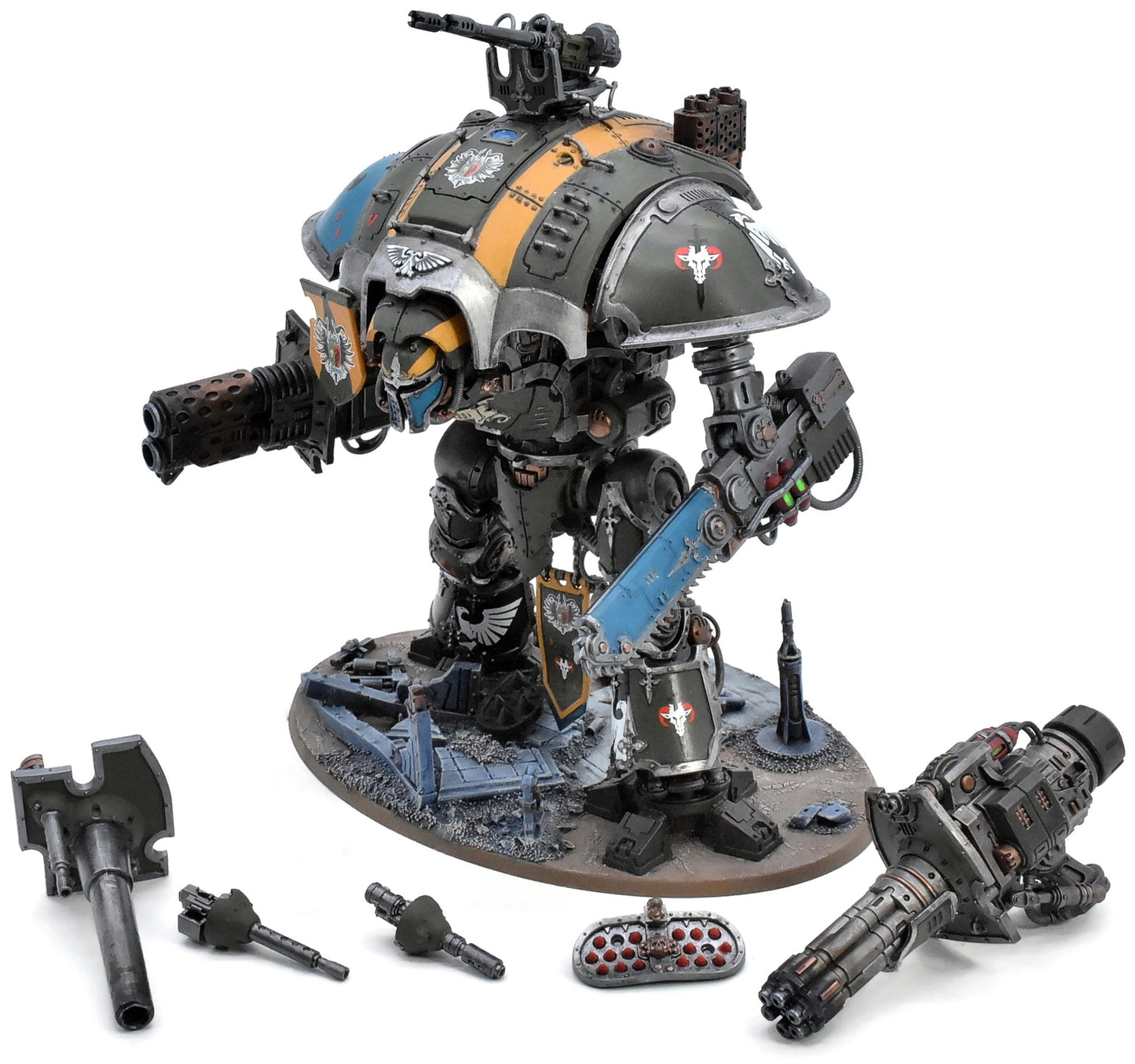 IMPERIAL KNIGHTS Imperial Knight Questoris #1 WELL PAINTED Warhammer 40K 7643