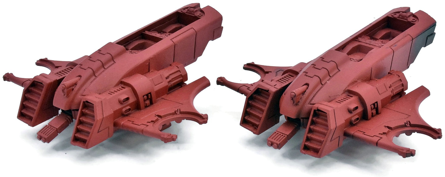 T'AU EMPIRE 2 Tx4 Piranha #1 INCOMPLETE Warhammer 40K 8768