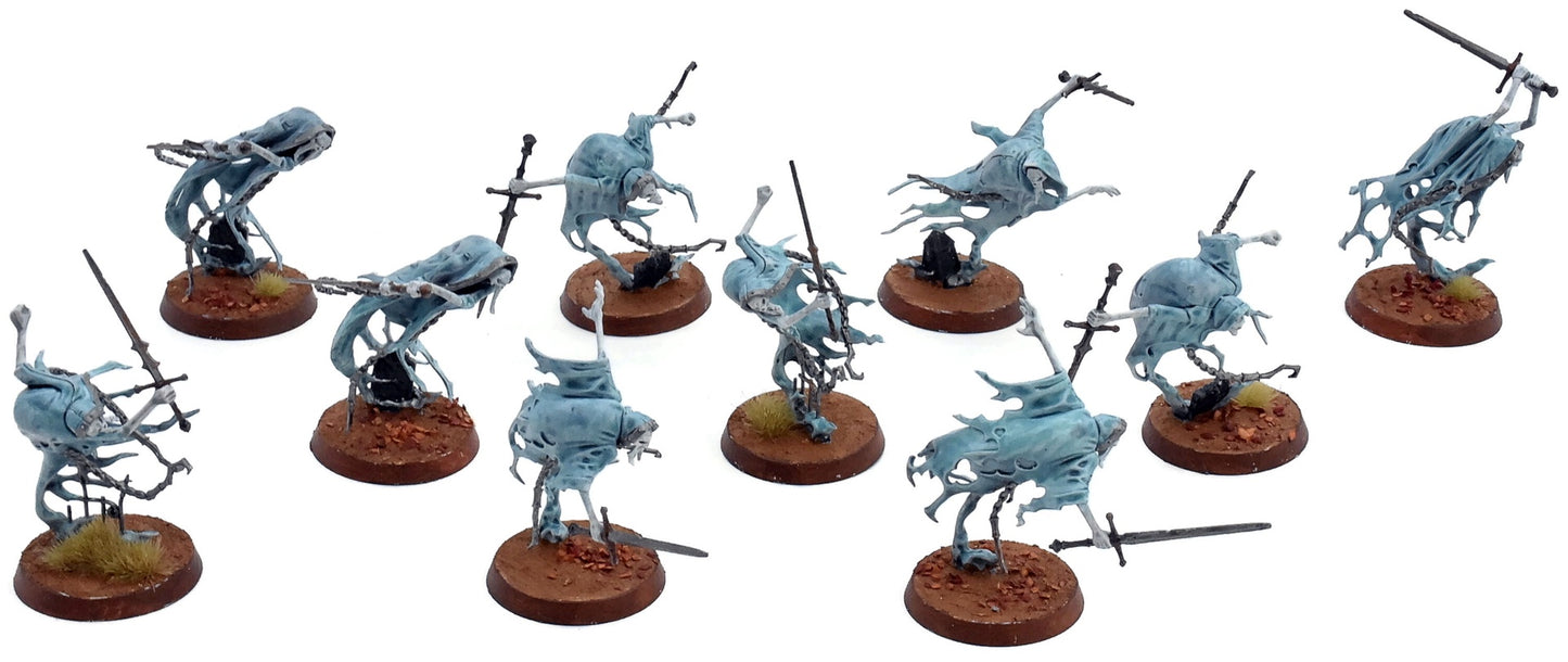 NIGHTHAUNT 10 Bladegheist Revenants #2 WELL PAINTED Warhammer Sigmar 7759