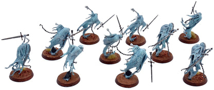 NIGHTHAUNT 10 Bladegheist Revenants #2 WELL PAINTED Warhammer Sigmar 7759