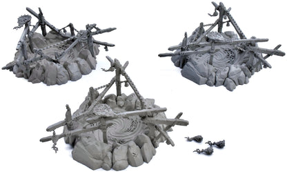 SKAVEN 3 Gnawholes #1 Sigmar 2560