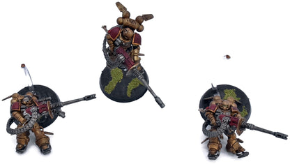 SPACE MARINES 3 Supressors #1 WELL PAINTED Warhammer 40K 2577