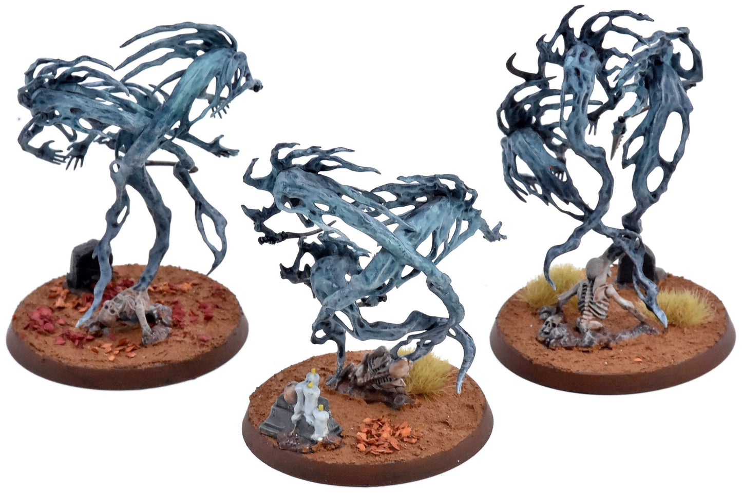 NIGHTHAUNT 3 Spirit Hosts #1 WELL PAINTED Warhammer Sigmar 7766
