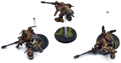 SPACE MARINES 3 Supressors #1 WELL PAINTED Warhammer 40K 2577