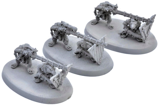 FANTASY SKAVEN 3 Warlock Jezzails #1 2591 Finecast