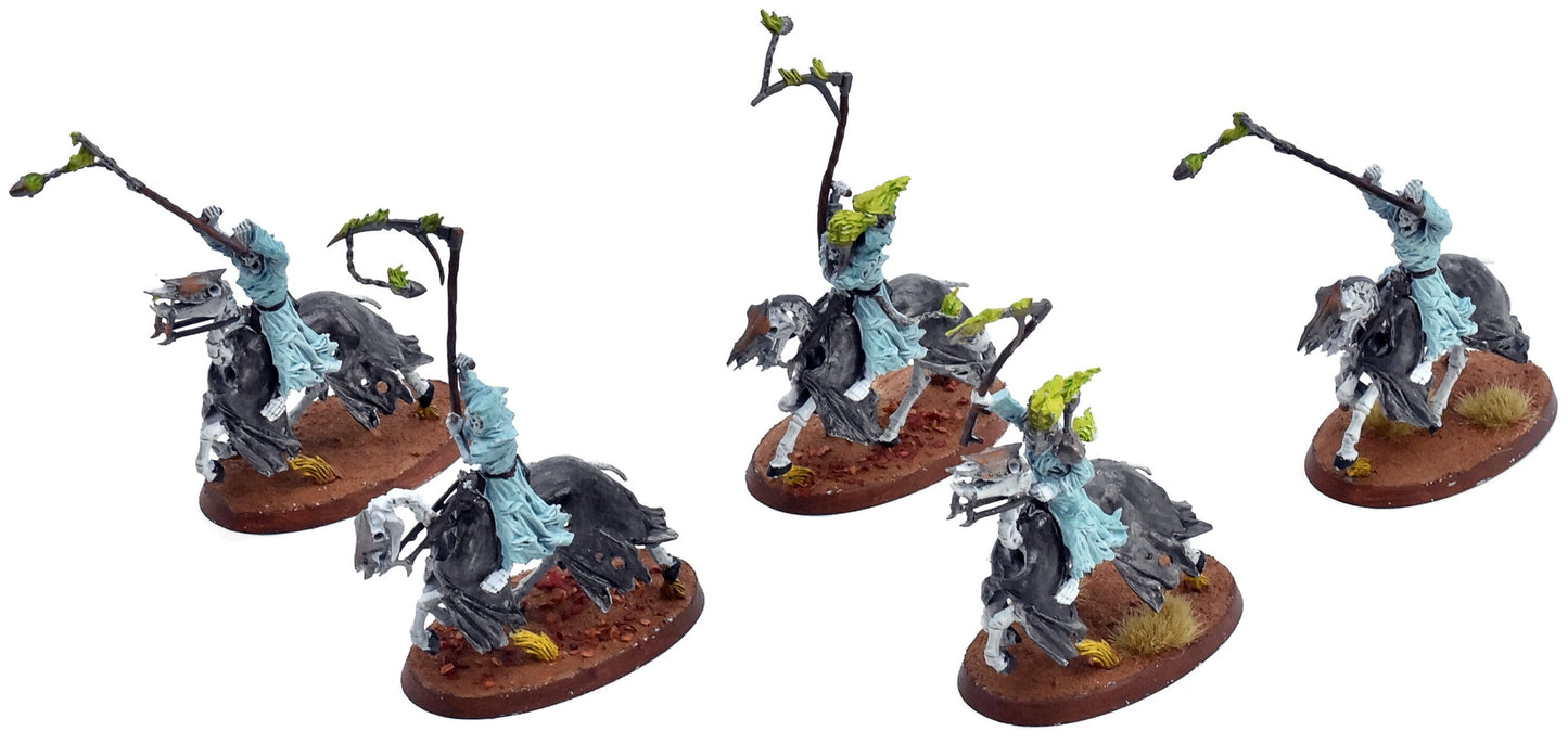 NIGHTHAUNT 5 Hexwraiths #2 WELL PAINTED Warhammer Sigmar 7827