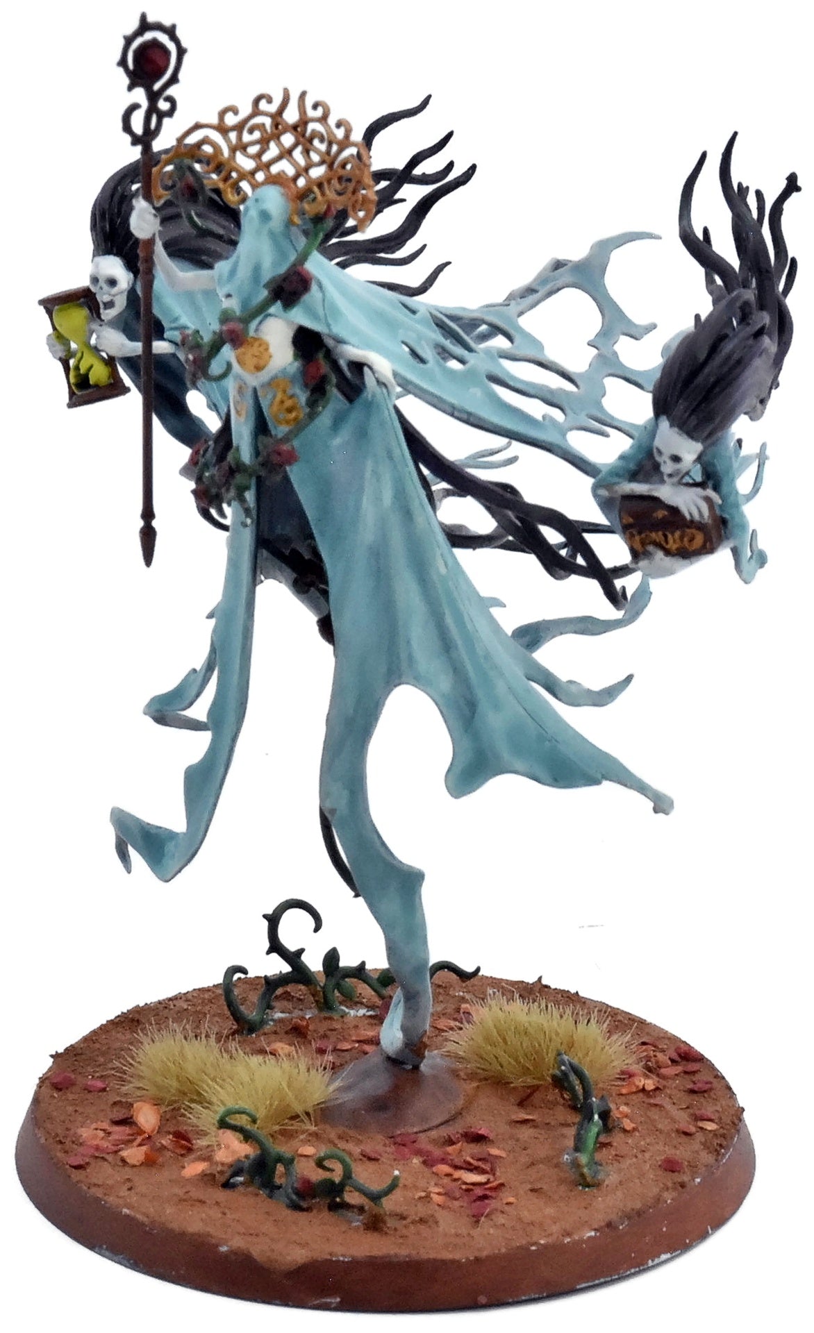 NIGHTHAUNT Lady Olynder Mortarch Of Grief #1 WELL PAINTED Warhammer Sigmar 7834