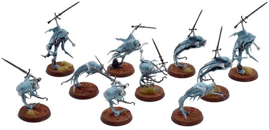 NIGHTHAUNT 10 Bladegheist Revenants #1 WELL PAINTED Warhammer Sigmar 7841