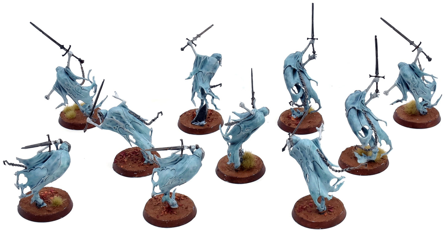 NIGHTHAUNT 10 Bladegheist Revenants #1 WELL PAINTED Warhammer Sigmar 7841