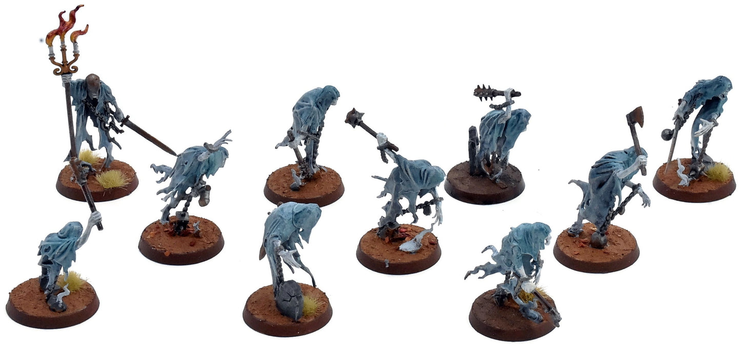 NIGHTHAUNT 10 Chainrasps #2 WELL PAINTED Warhammer Sigmar 7858