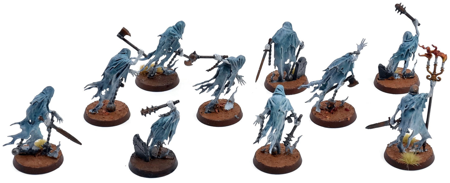NIGHTHAUNT 10 Chainrasps #2 WELL PAINTED Warhammer Sigmar 7858