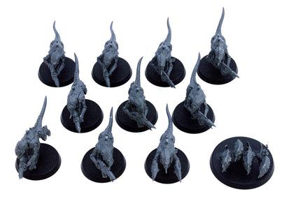 TYRANIDS 10 Termagant with swarm #5 Warhammer 40K 9079