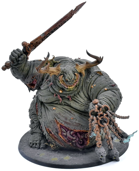 MAGGOTKIN OF NURGLE Great Unclean One #1 WELL PAINTED Sigmar 2874
