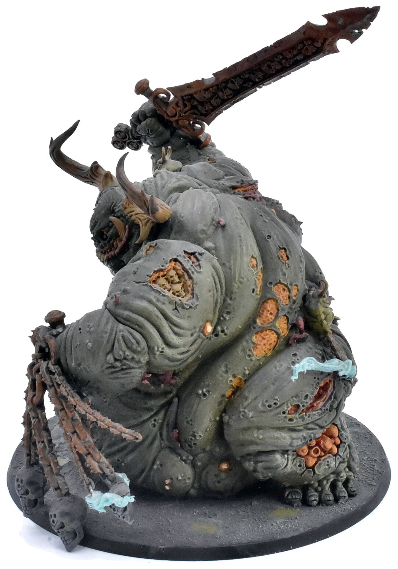 MAGGOTKIN OF NURGLE Great Unclean One #1 WELL PAINTED Sigmar 2874