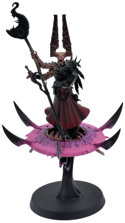DISCIPLES OF TZEENTCH Everchosen Gaunt Summoner of Tzeentch on Disk #1 3024