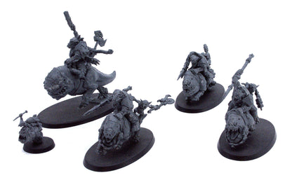 ORKS 4 Squighog Boyz #1 Warhammer 40K 9338