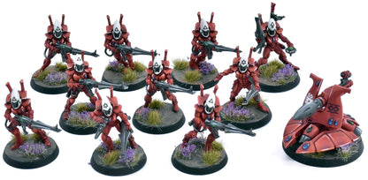 AELDARI 10 Guardians + Turret #1 PRO PAINTED Warhammer 40K 3185