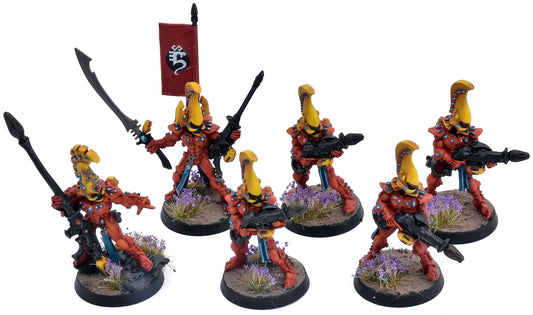 AELDARI 6 Fire Dragons #1 PRO PAINTED Warhammer 40K 3291