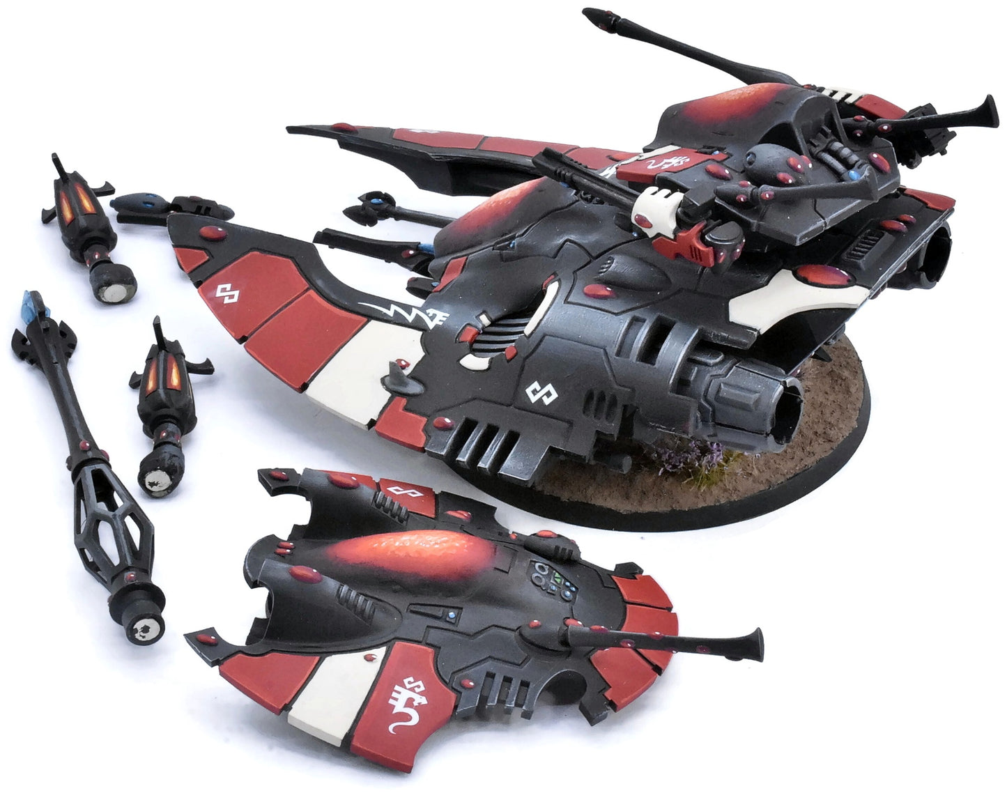 AELDARI Fire Prism Falcon Night Spinner #2 PRO PAINTED 40K 3307