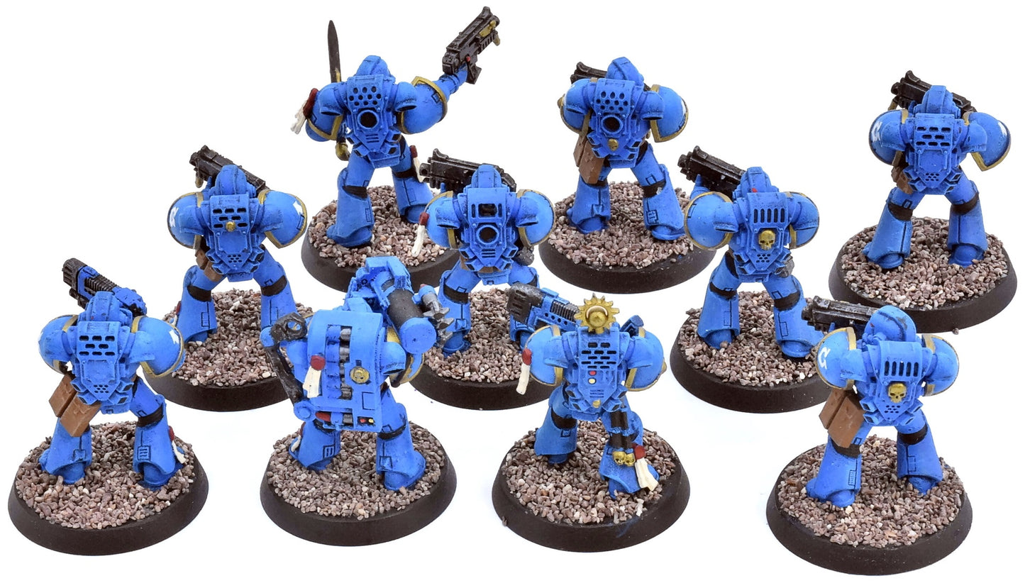 SPACE MARINES 10 Tactical Squad #1 Warhammer 40K 3321