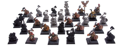 DWARFS 36 Dwarf Warriors #1 Old World 9697