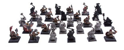DWARFS 36 Dwarf Warriors #1 Old World 9697