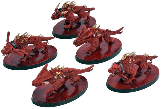 CHAOS DAEMONS 5 Flesh Hounds #3 Warhammer 40K 8572