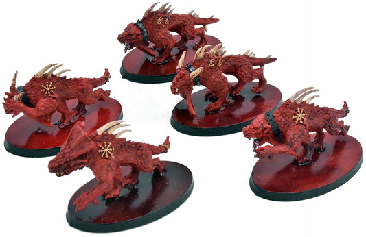 CHAOS DAEMONS 5 Flesh Hounds #6 Warhammer 40K 8589