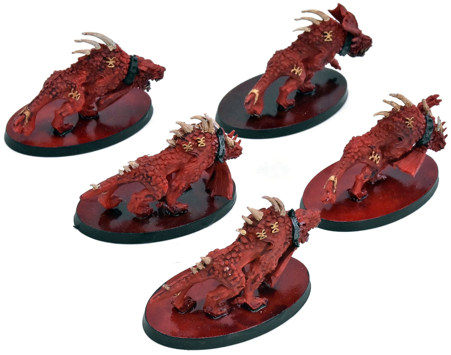 CHAOS DAEMONS 5 Flesh Hounds #6 Warhammer 40K 8589