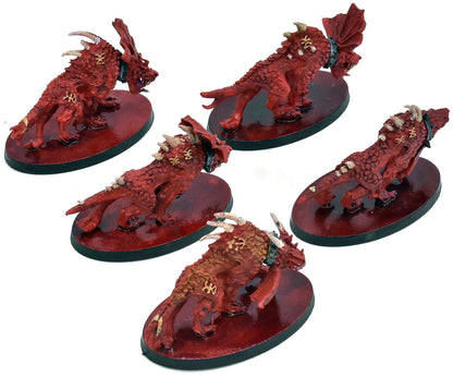 CHAOS DAEMONS 5 Flesh Hounds #7 Warhammer 40K 8596