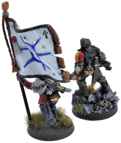 ASTRA MILITARUM 2 General Converted #1 PAINTED Warhammer 40K 3482